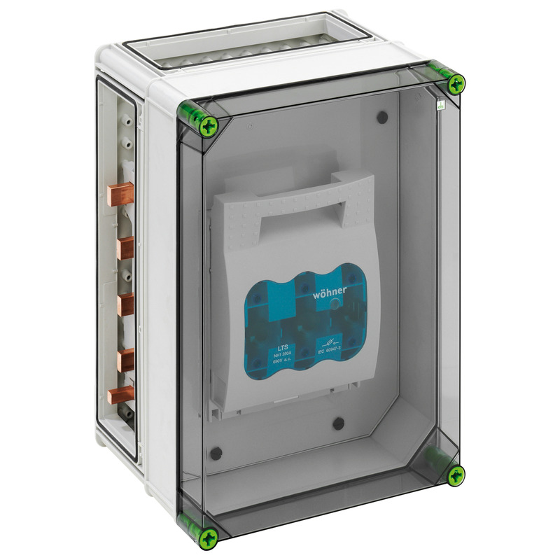 NH fuse enclosure - GST 3115-630 Plus