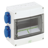 Socket outlet combination - STV 904-S BE/FR