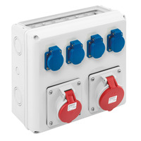 Socket outlet combination - STK-Z 4S1632