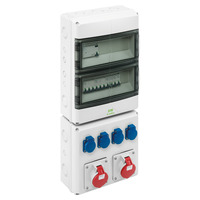 Socket outlet combination - STK 2824-K1616