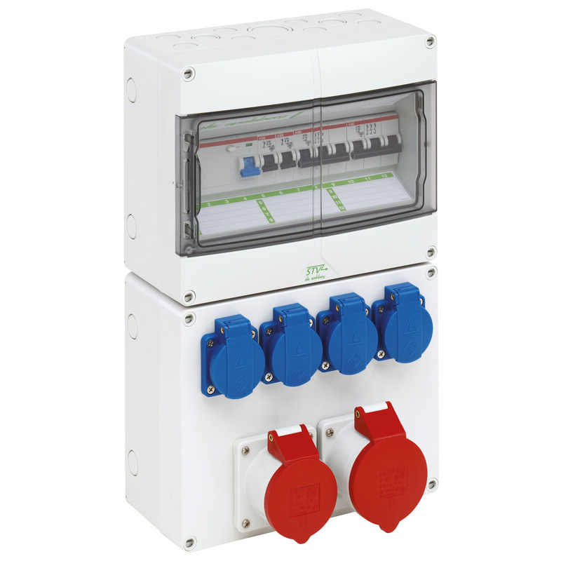 Socket outlet combination - STV 1224-K
