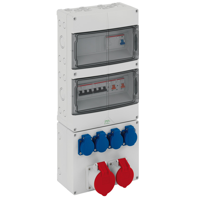 Socket outlet combination - STV 1224-AFDD