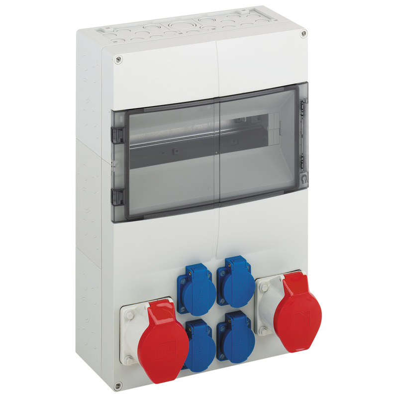 Socket outlet combination - AKi 14-2S