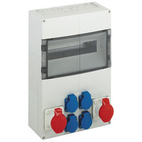 Socket outlet combination - AKi 14-3S
