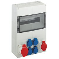 Socket outlet combination - AKi 14-4S