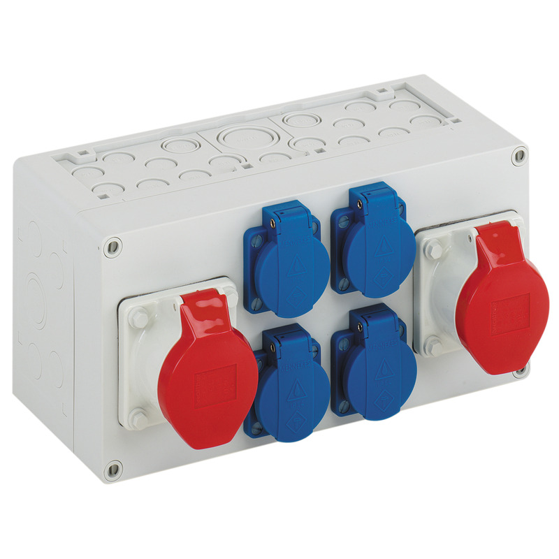 Socket outlet combination - AKi 1-3S