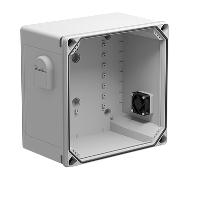 With protection rating IP55 and robust materials, the BelAir active handles demanding operating conditions. Thanks to the grey material, the product integrates unobtrusively into a wide variety of installation environments.
Photo: Günther Spelsberg GmbH & Co. KG