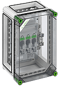 NH fuse load circuit breaker housing