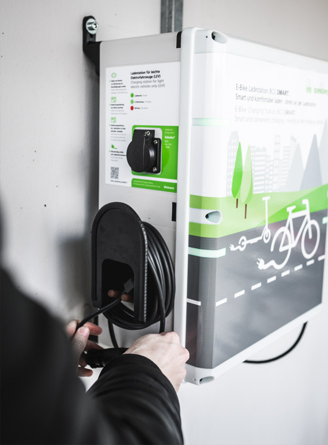 [Translate to English - International:] E-Bike Ladestation BCS Pure