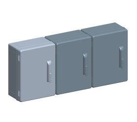 Row end cabinet
